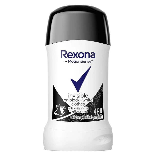 Rexona Invisible Black & White Deo Stick 40G